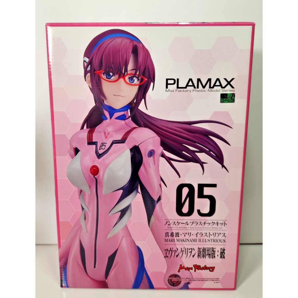 Plamax Mari Makinami Illustrious Evangelion Max Factory Plastic Model Kit Anime